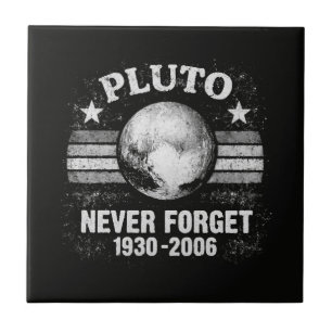 Pluto Nooit Vergeten Tegeltje