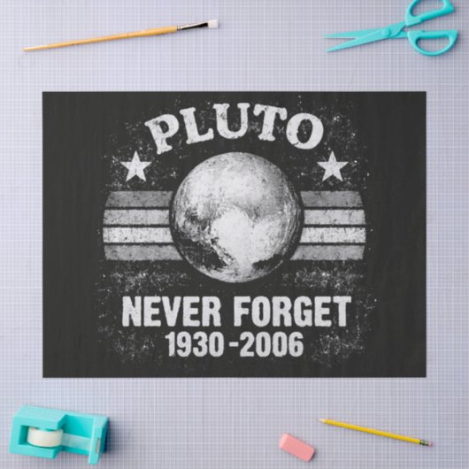 Pluto Nooit Vergeten Tissuepapier (Craft)
