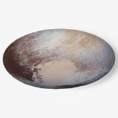 Pluto paperplate from the Cosmic Party Collection Papieren Bordje (Gekanteld)