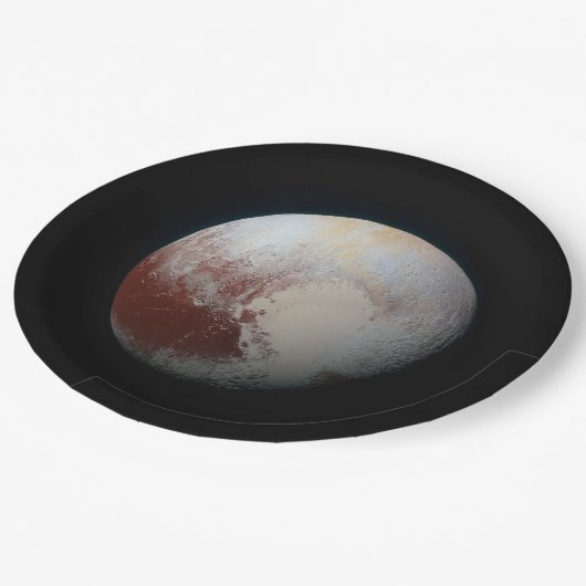 Pluto Papieren Bordje (Gekanteld)