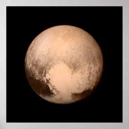 Pluto Photo Poster Print