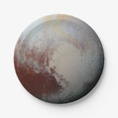 Pluto-planeet Papieren Bordje (Voorkant)