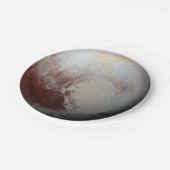 Pluto-planeet Papieren Bordje (Gekanteld)