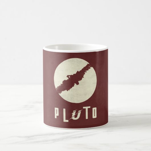 Pluto Planeet Ruimte Design Mok (Center)