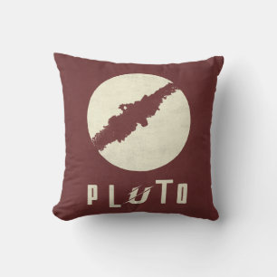 Pluto Planeet Ruimte Design Worp Kussen