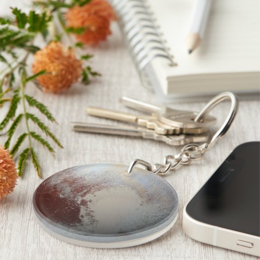 Pluto-planeet Sleutelhanger (Voorkant Rechts)