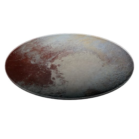 Pluto-planeet Snijplank (Hoek)