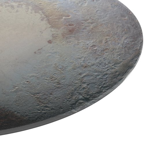 Pluto-planeet Snijplank (Hoek)