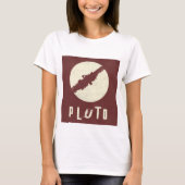 Pluto Planeet T-shirt (Voorkant)
