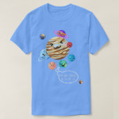 Pluto Planet Funny Space Cartoon Planets T-shirt (Design voorkant)