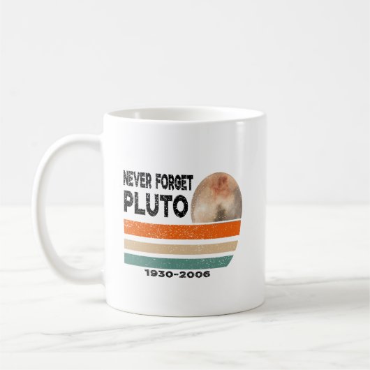 Pluto Planet Grappig cadeau Souvenir Koffiemok (Links)