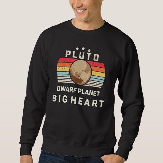 Pluto Planet Space Science voor kinderen Trui (Voorkant)