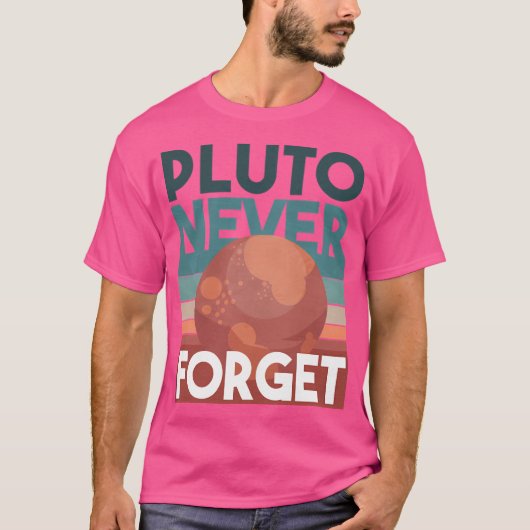 Pluto Planet T-shirt (Voorkant)