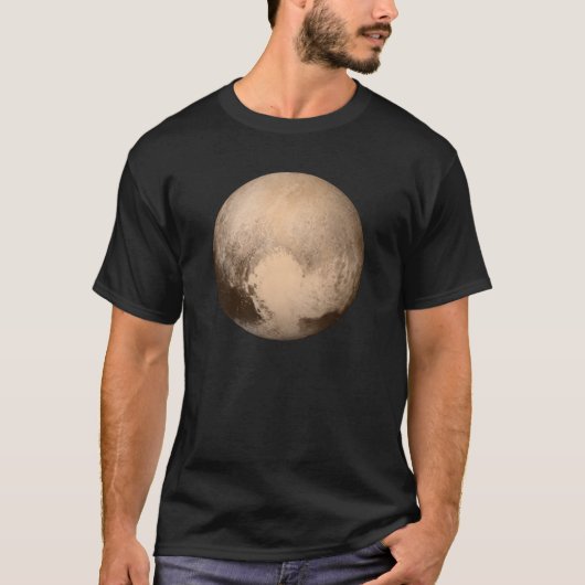 Pluto Planet T-shirt (Voorkant)