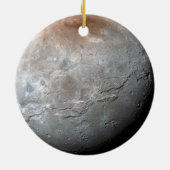 Pluto + Pluto's grootste maan Charon-See Beide kan Keramisch Ornament (Achterkant)