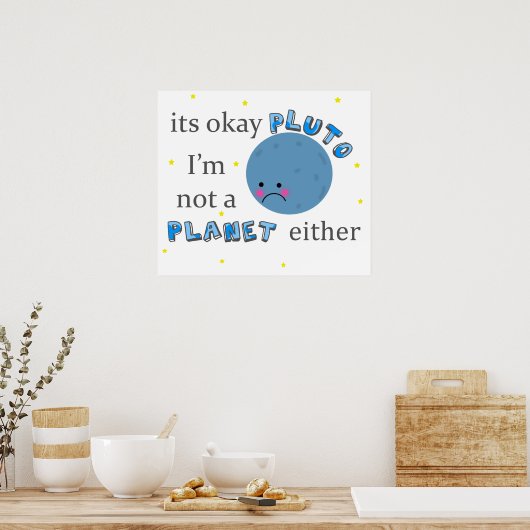 pluto-poster poster (Keuken)
