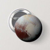 Pluto Ronde Button 5,7 Cm (Voorkant /achterkant)