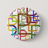 pluto ronde button 5,7 cm (Voorkant)
