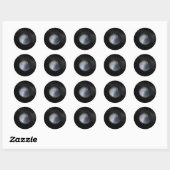 pluto ronde sticker (Vel)