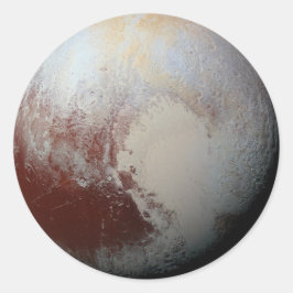 Pluto Ronde Sticker
