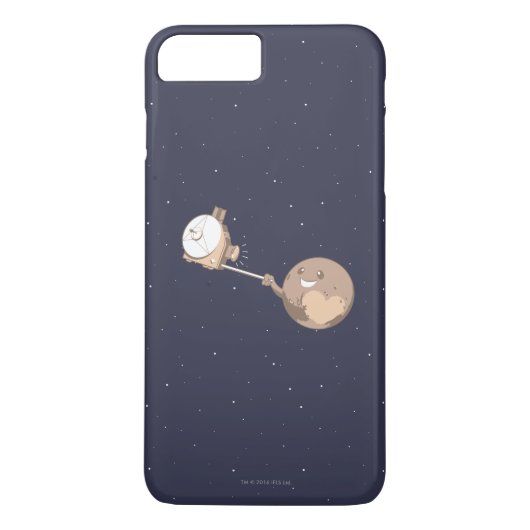 Pluto Selfie Case-Mate iPhone Case (Achterkant)