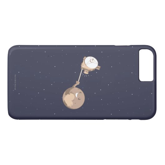 Pluto Selfie Case-Mate iPhone Case (Achterkant (Horizontaal))