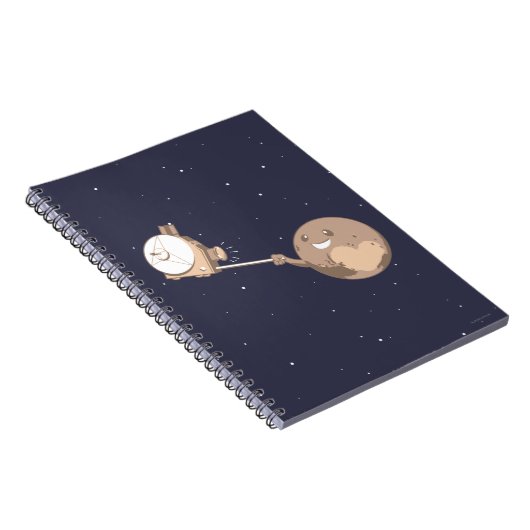 Pluto Selfie Notitieboek (Rechterzijde)