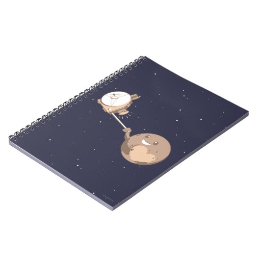 Pluto Selfie Notitieboek (Linkerzijde)