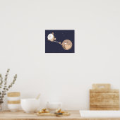 Pluto Selfie Poster (Keuken)