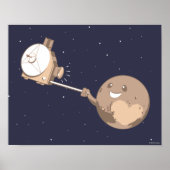 Pluto Selfie Poster (Voorkant)