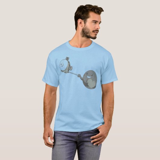 Pluto Selfie T-shirt (Voorkant volledig)