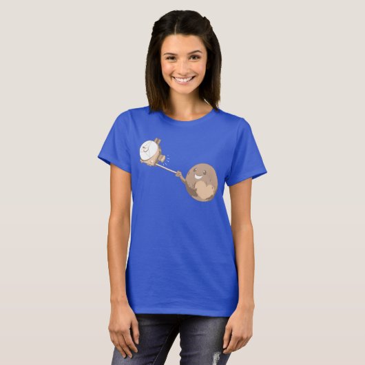 Pluto Selfie T-shirt (Voorkant volledig)