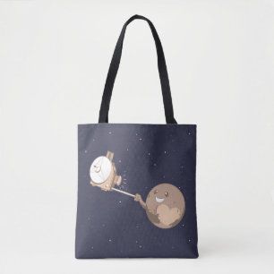 Pluto Selfie Tote Bag