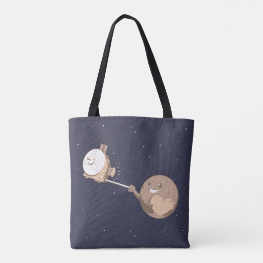 Pluto Selfie Tote Bag (Achterkant)