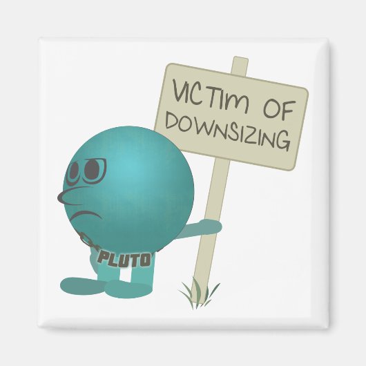 Pluto: Slachtoffer van downsizing Magneet (Voorkant)