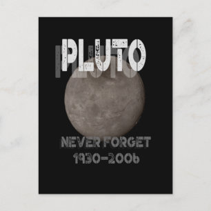 Pluto the Planet (1930-2006) Briefkaart