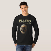 Pluto the Planet Memorial Adventure Science Graphi T-shirt (Voorkant volledig)