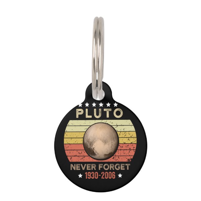 Pluto vergeet nooit 1930-2006 huisdierpenning (Voorkant)