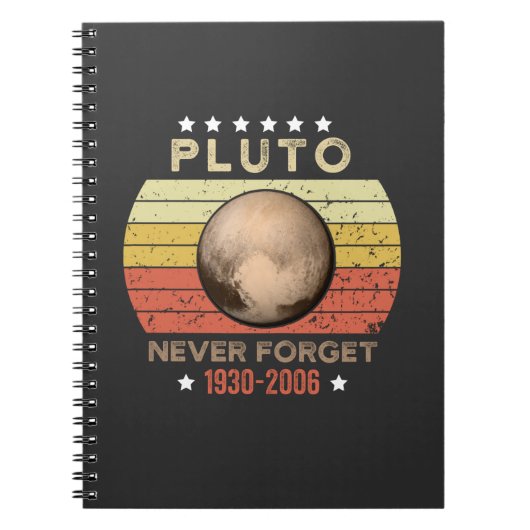 Pluto vergeet nooit 1930-2006 notitieboek (Voorkant)