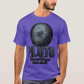 Pluto vergeet nooit 1930-2006 t-shirt