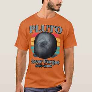 Pluto vergeet nooit 1930-2006 t-shirt