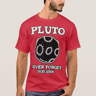 Pluto vergeet nooit 1930-2006 t-shirt