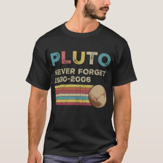 Pluto vergeet nooit 1930 - 2006 t-shirt