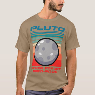 Pluto vergeet nooit 1930-2006 t-shirt