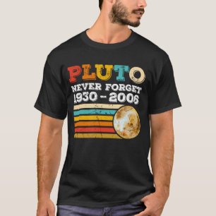 Pluto vergeet nooit 1930 - 2006 t-shirt