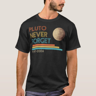 Pluto vergeet nooit 1930-2006 t-shirt