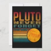 Pluto vergeet nooit kaart (Voorkant)
