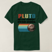 Pluto vergeet nooit Retro  Pluto Weird Scie T-shirt (Design voorkant)