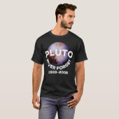 Pluto vergeet nooit t-shirt (Voorkant volledig)