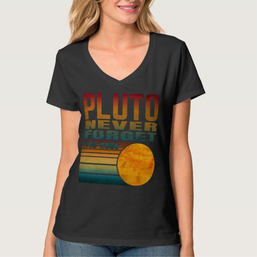 Pluto vergeet nooit T-Shirt (Voorkant)